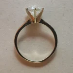 2 Ct Classic 6 Prong Round Cut Diamond Engagement Ring VS1 H Certified 18k