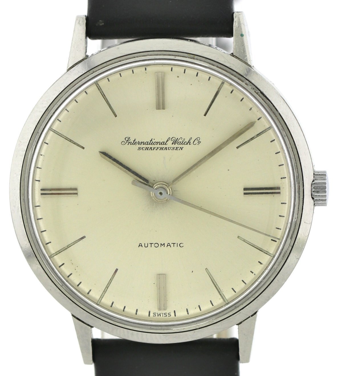 0-7 IWC Schaffhausen Vintage Automatic Men's Watch Cal. 853 from 1959 in stainless steel - Image 1