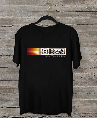 s-l500-168 NEW 3 DOORS DOWN Away From The Sun Black All Size Gift For Fan Shirt AQ24 - Image 1