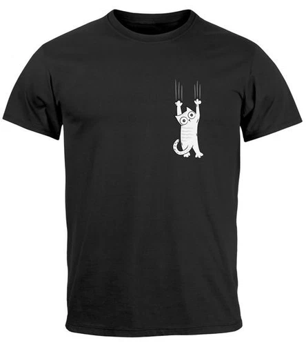 s-l500-2 Mens T-Shirt Print Cat Cat Logo Funny Hooded Pullover Men Fashion - Image 1