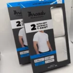 2 boxes Threads Men's Ultra-Soft Crewneck T-Shirt 2-Pack Moisture Wicking S-XXL