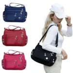 Multi Layer Crossbody Bag Women's Bag Mother's Bag Shoulder Bag Wear-resistant