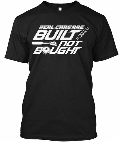 s-l500-304 Muscle Car Lovers built Not Bought Real Cars Are T-Shirt Made in USA S to 5XL - Image 1