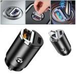 Mini Dual USB Type-C PD Car Phone Charger Fast Charge Adapter Accessories