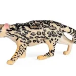 Ocelot Spotted Wild Cat Animal Toy PVC Action Figure Doll Kids Toys Party Gift