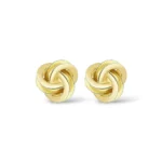 Gold, Silver, Rose Plated Stud Earrings Unisex Fashion Jewelry Women, Men