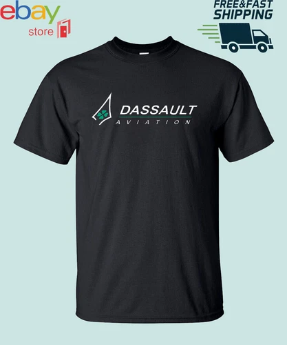 s-l500-429 New Dassault Aviation Aircraft Men's logo t shirt S - 5XL American Funny USA - Image 1