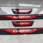For Honda Passport Accessories Car Door Sill Protector Scuff Plate Trim Strip X4