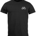 Men's T-Shirt Bicycle Bike Print Shirt Logo Print Cyclist Outdoor Fashion