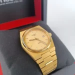 Tissot PRX Champagne/Gold Stainless Steel Men's 40mm Watch T137.410.33.021.00