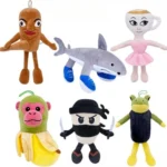 Tung Tung Sahur Italian Brainrot Plush Doll Soft Toy Stuffed Animal Gift For kid