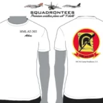 HMLAT-303 Atlas Squadron T-Shirt D3, USMC Licensed Product