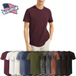 Men Hipster T shirts Extended Tee Longline Elongated Fashion Casual Hip Hop